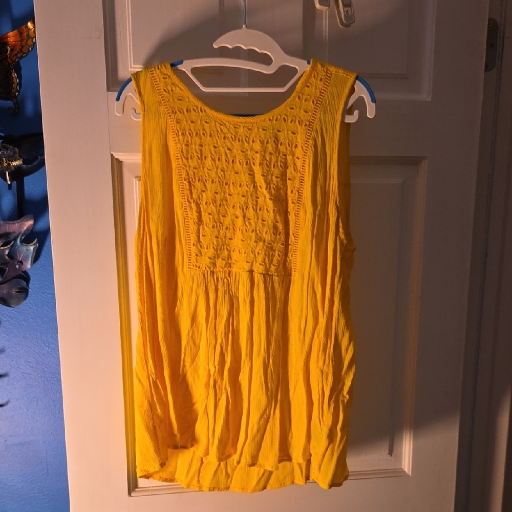 Torrid Bright Yellow Top